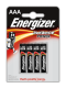 ელემენტი AAA  Energizer (4 ცალიანი)
