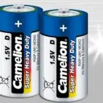 ელემენტი D ზომა (2 ცალიანი) Camelion - 5335