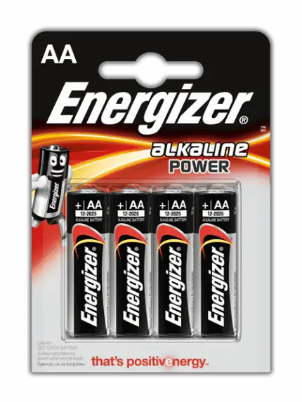 ელემენტი AA Energizer (4 ცალიანი)
