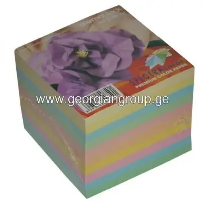 ჩასანიშნი ფერადი 8X8 500ფურცელი