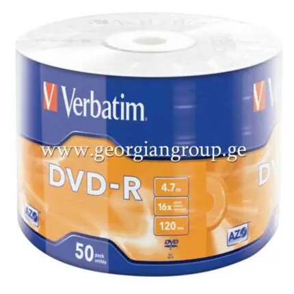 DVD-R 4,7gb 120min Verbatim