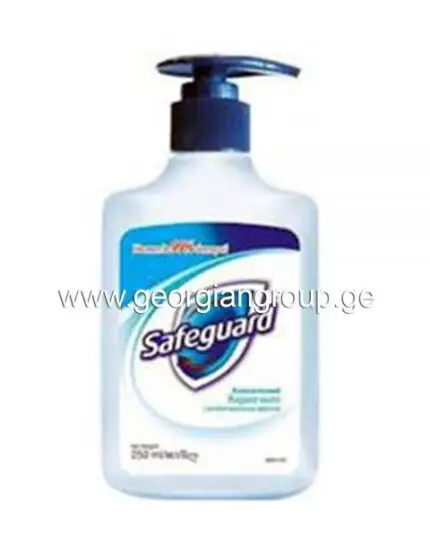 თხევადი საპონი ანტიბაქტერიული "safeguard"