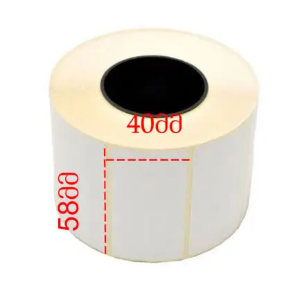 ლეიბლი ლენტი (სასწორის ეტიკეტი 58X40)